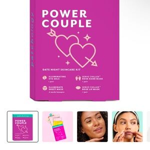 Patchology Power Couple Date Night Skincare Kit - Pink